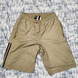 Adidas Men's Khaki Athletic Shorts